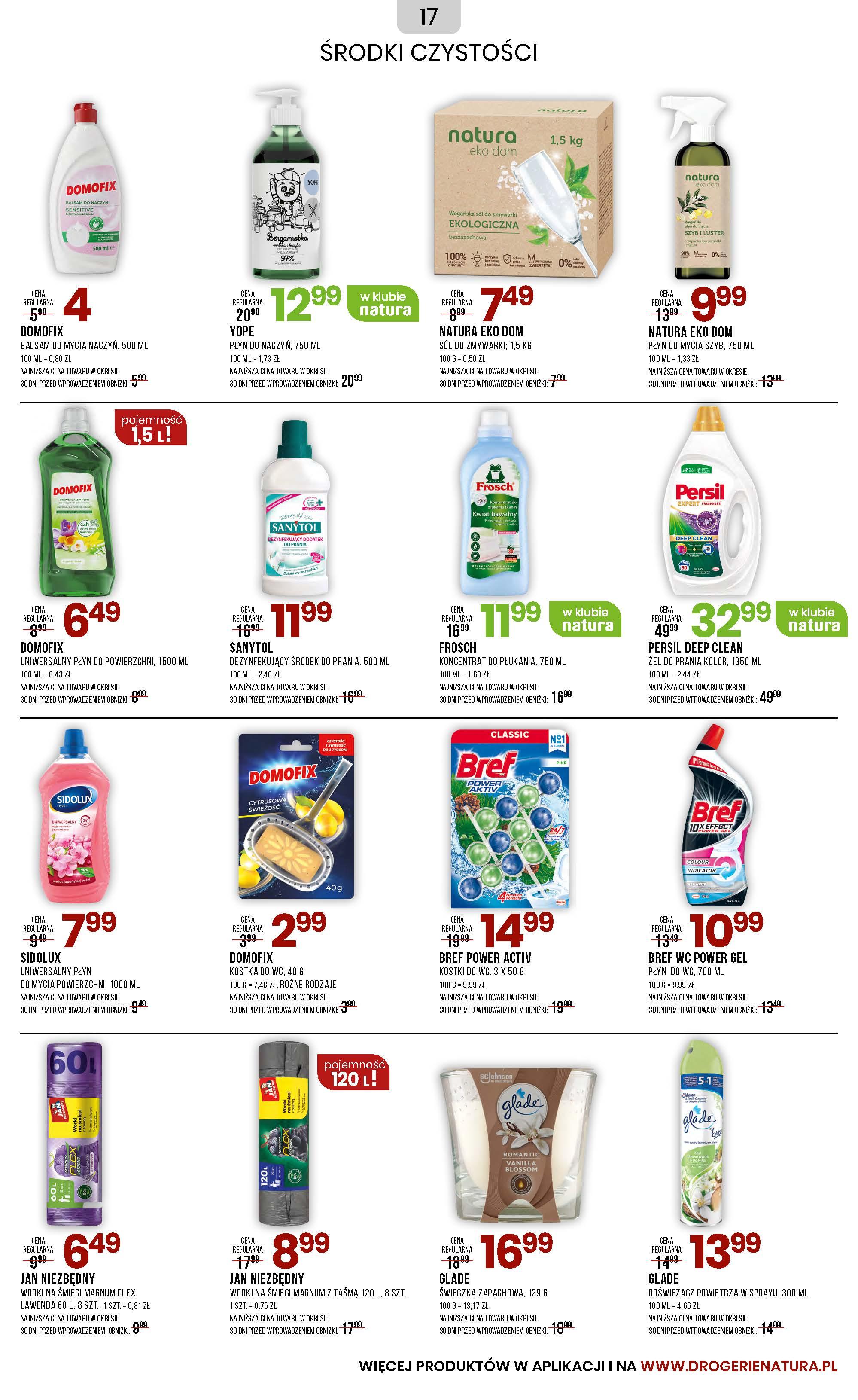 Gazetka promocyjna Drogerie Natura str. 17
