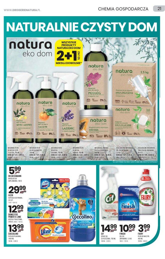 Gazetka promocyjna Drogerie Natura str. 21