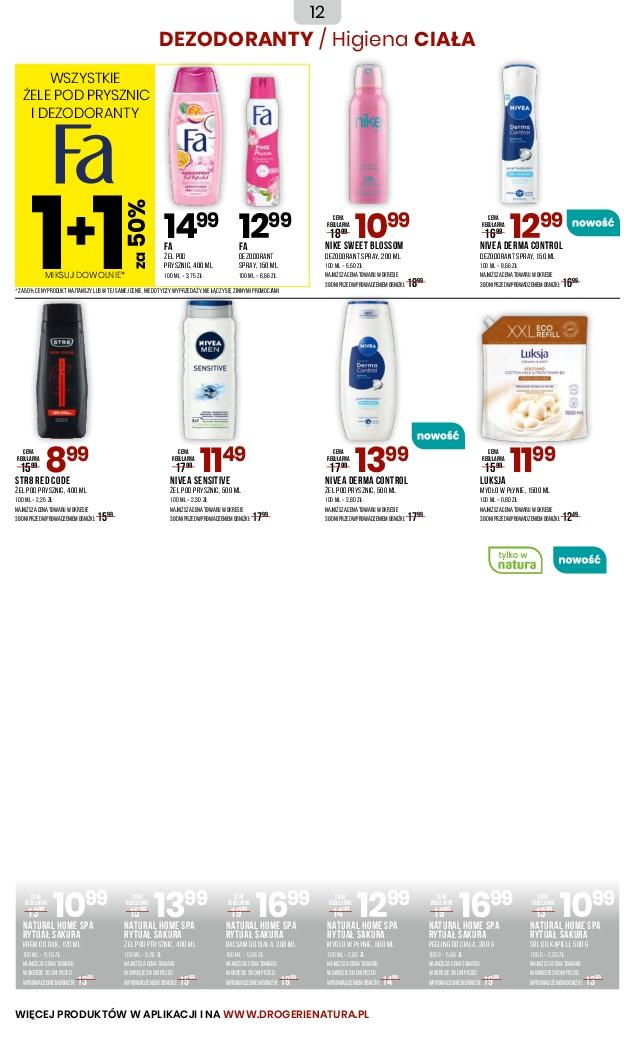 Gazetka promocyjna Drogerie Natura str. 12