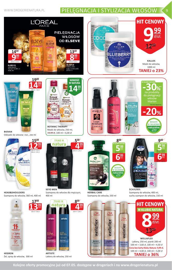 Gazetka promocyjna Drogerie Natura str. 9