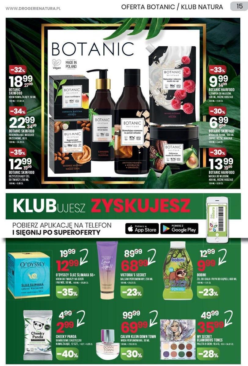 Gazetka promocyjna Drogerie Natura str. 15