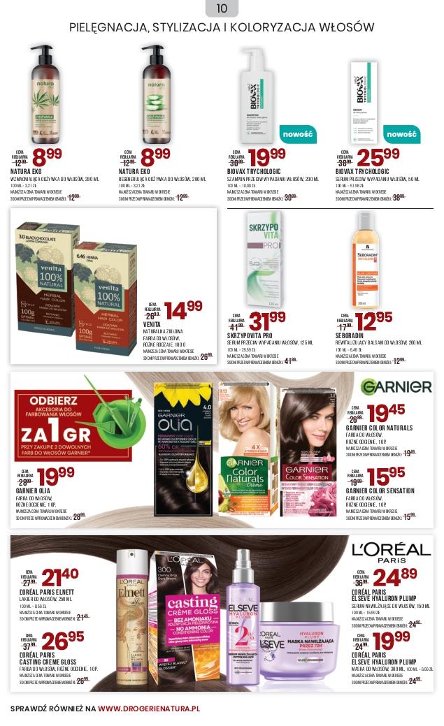 Gazetka promocyjna Drogerie Natura str. 10