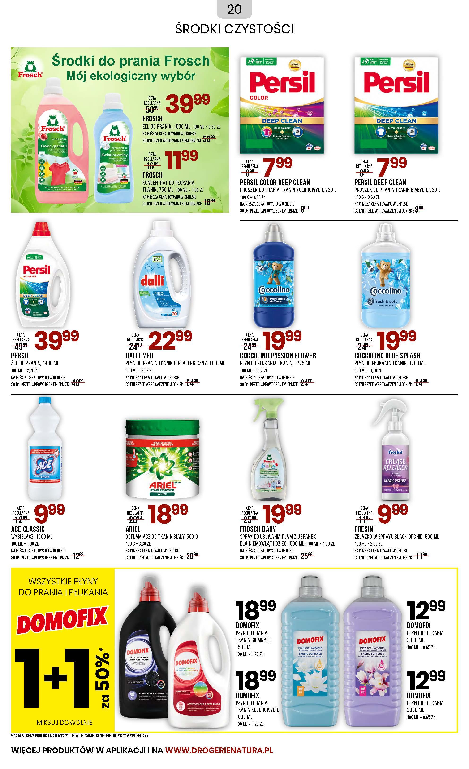 Gazetka promocyjna Drogerie Natura str. 20
