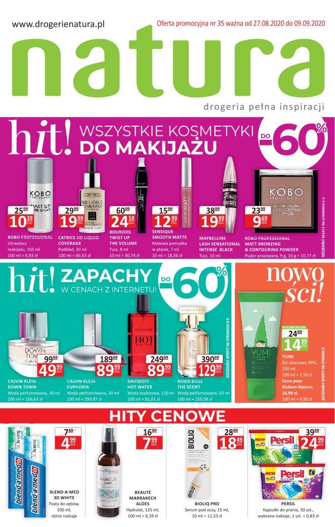 Gazetka promocyjna Drogerie Natura str. 1