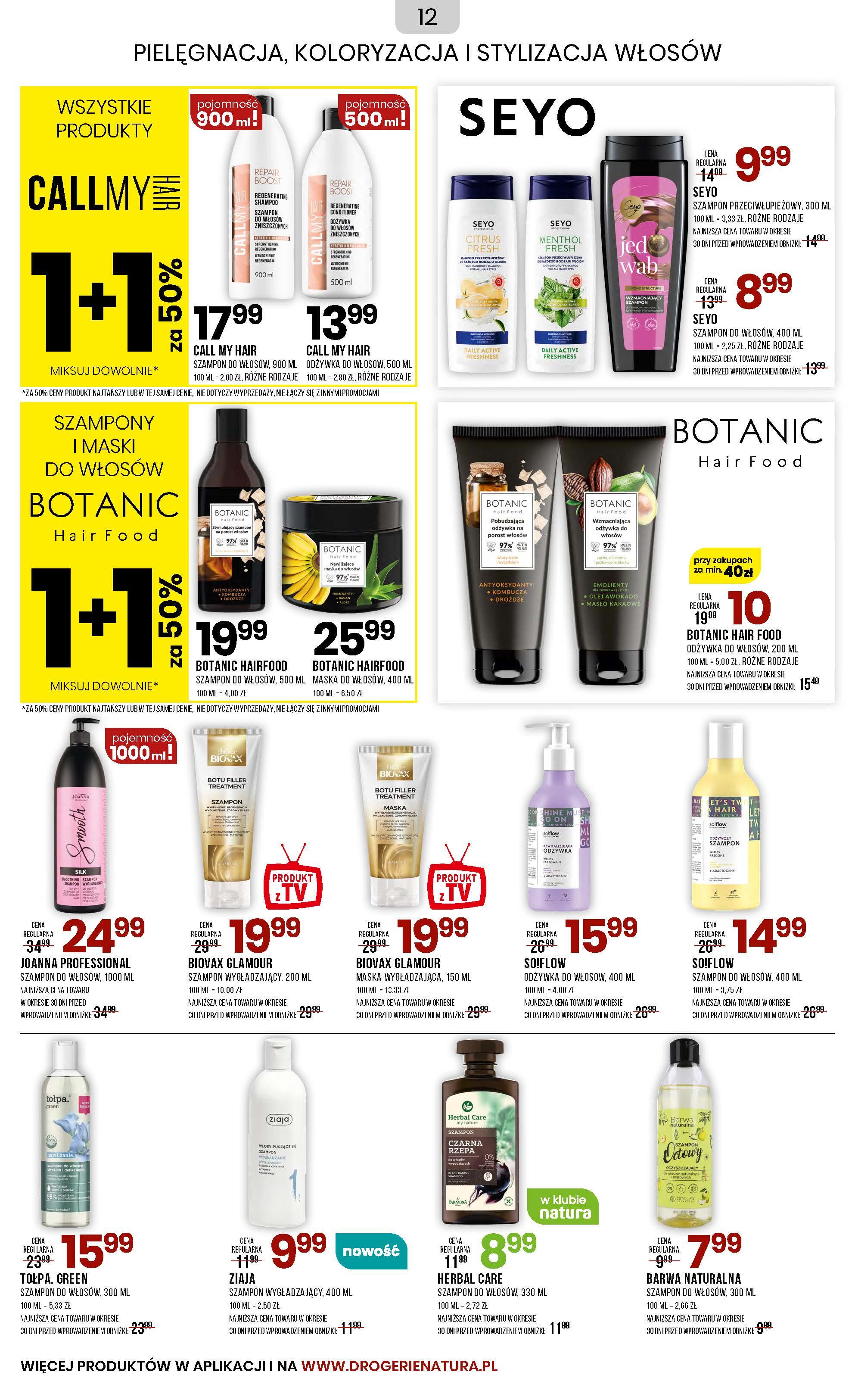 Gazetka promocyjna Drogerie Natura str. 12