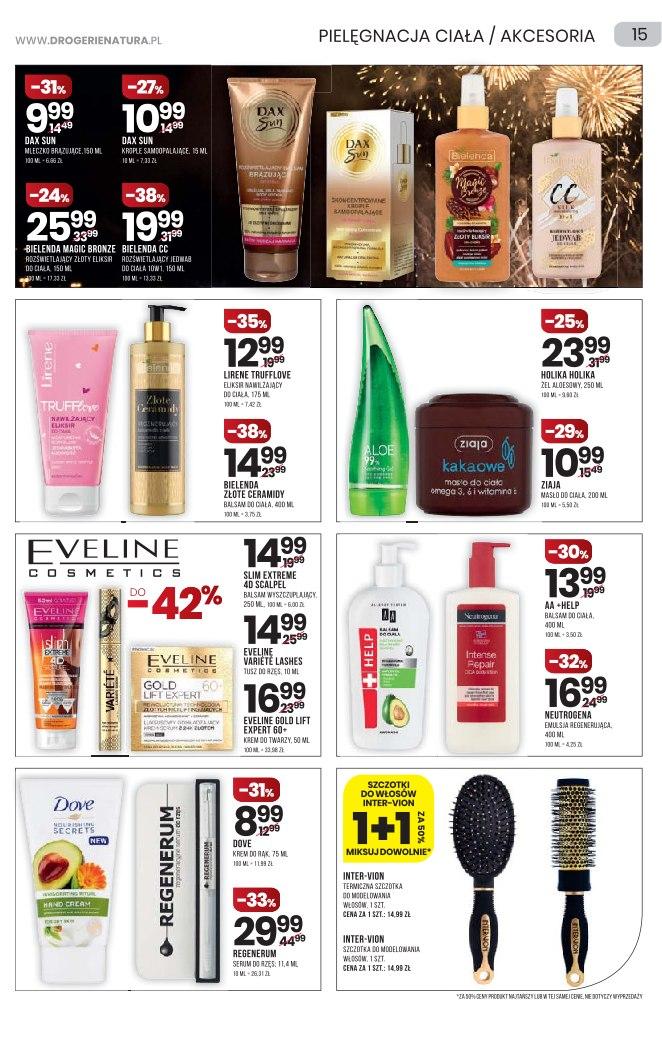 Gazetka promocyjna Drogerie Natura str. 15