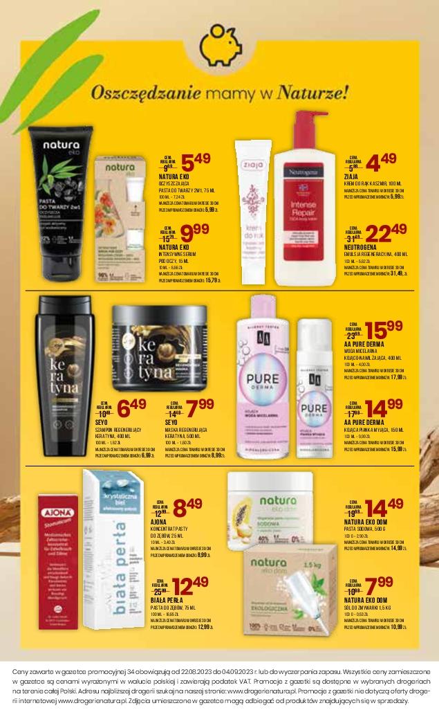 Gazetka promocyjna Drogerie Natura str. 16