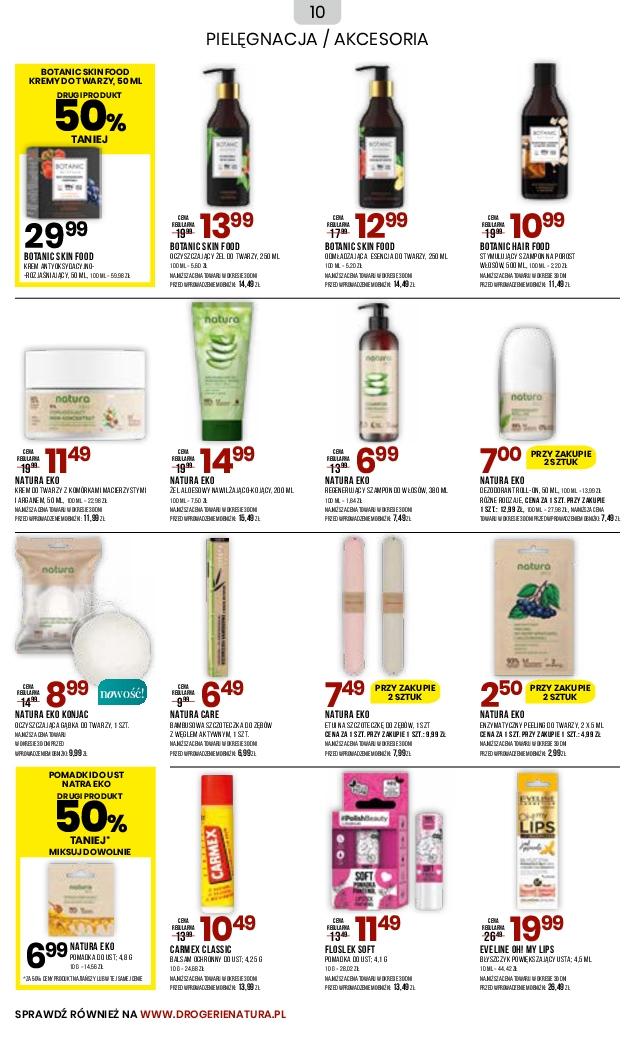Gazetka promocyjna Drogerie Natura str. 10