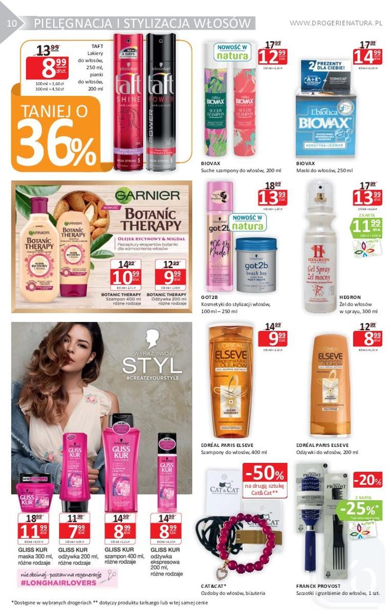 Gazetka promocyjna Drogerie Natura str. 10
