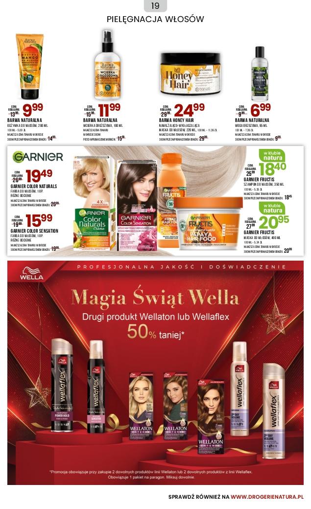 Gazetka promocyjna Drogerie Natura str. 19