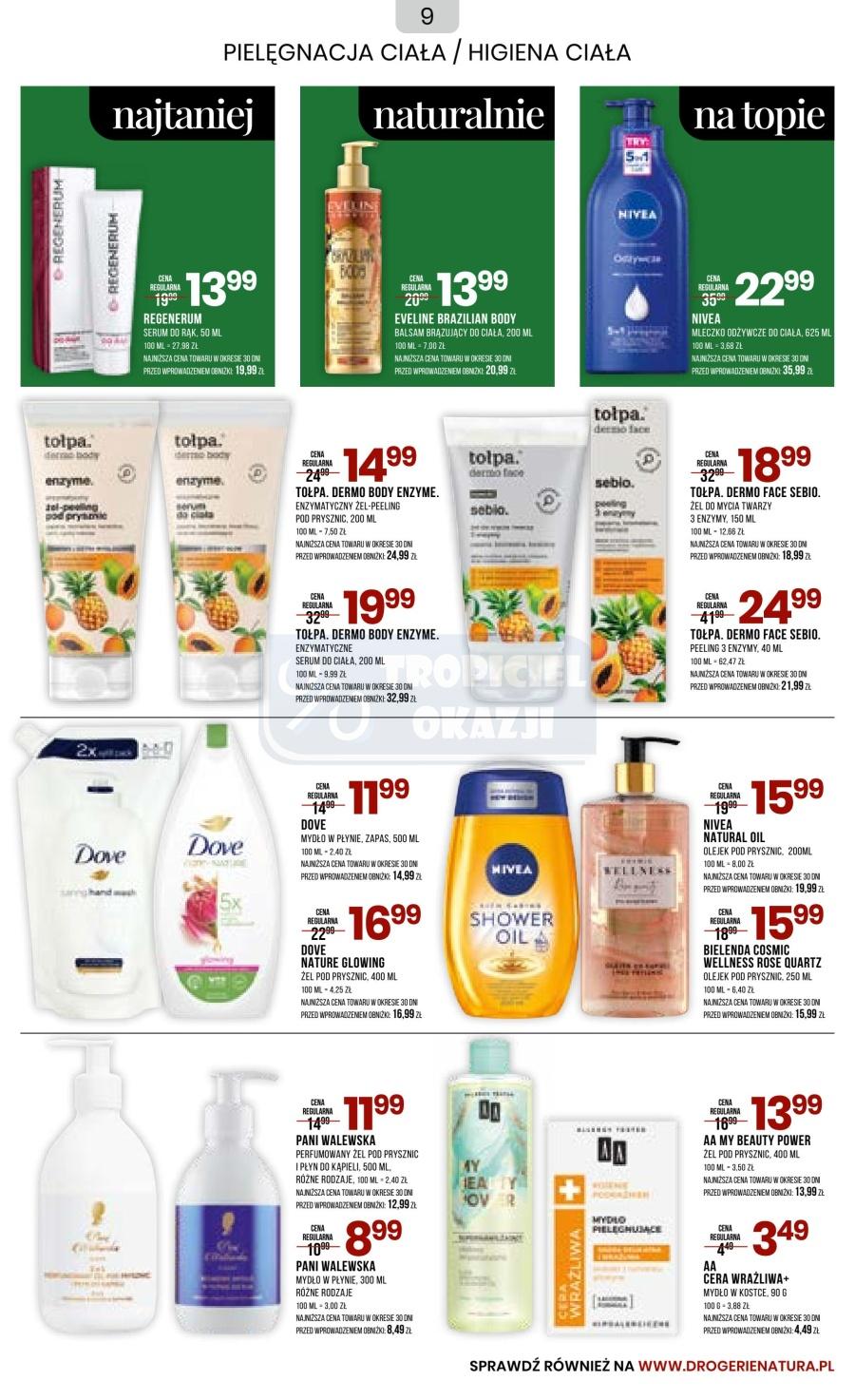 Gazetka promocyjna Drogerie Natura str. 9