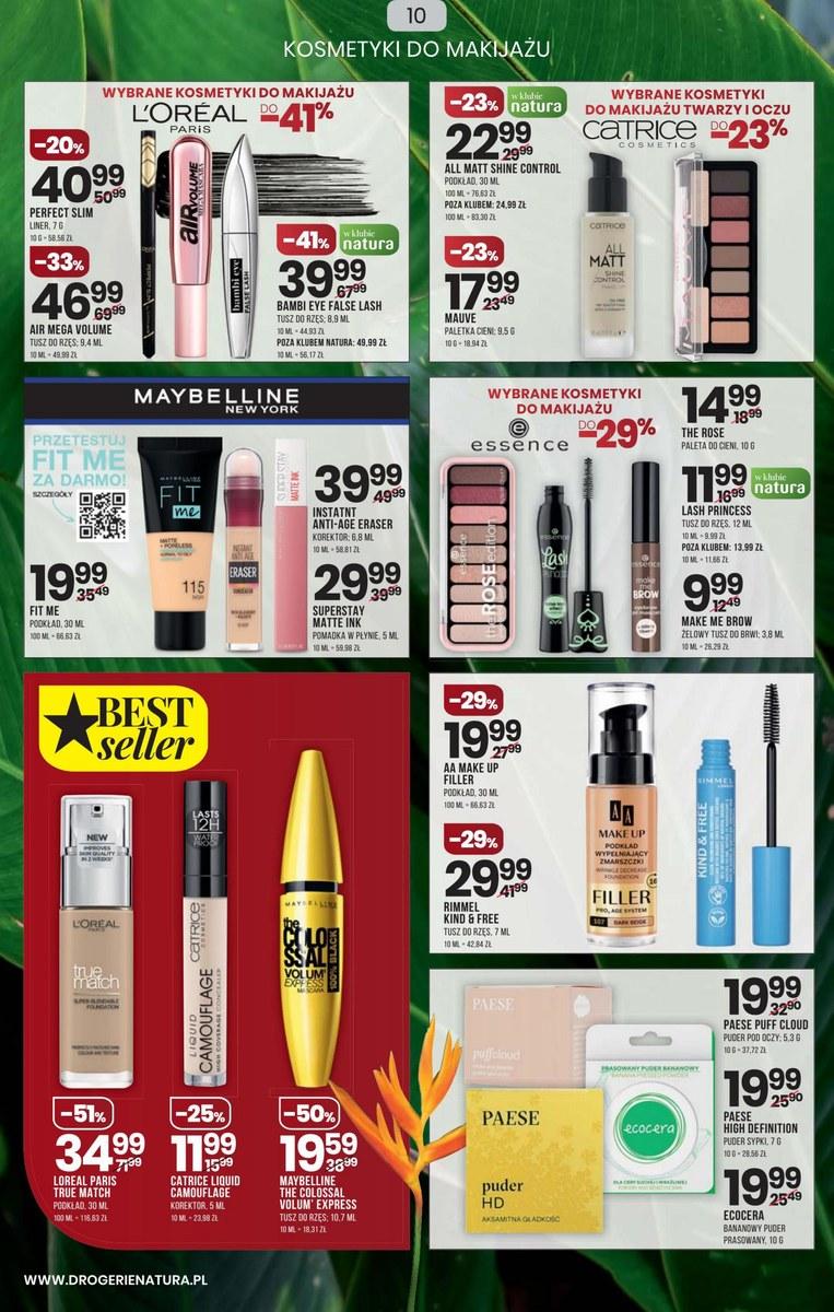 Gazetka promocyjna Drogerie Natura str. 10