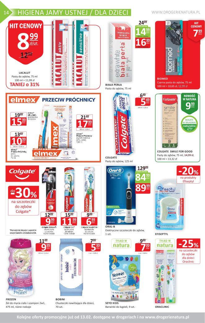 Gazetka promocyjna Drogerie Natura str. 14