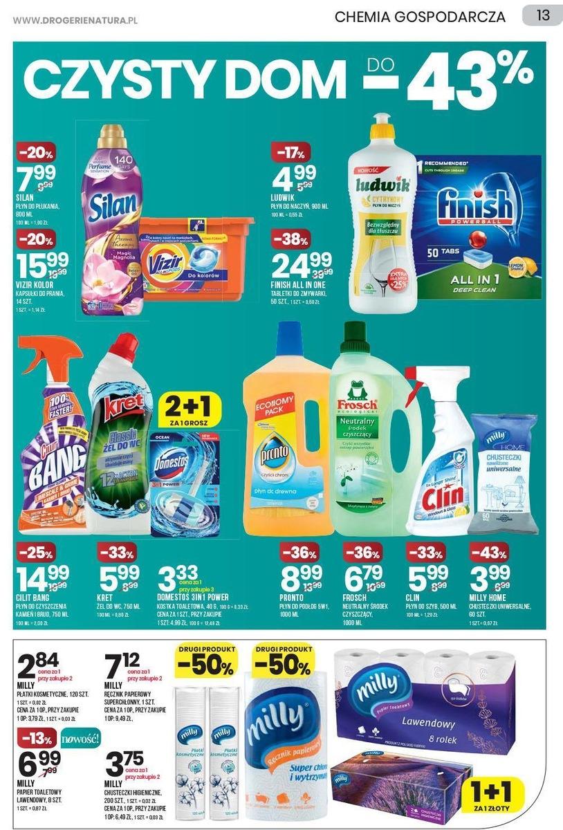 Gazetka promocyjna Drogerie Natura str. 13