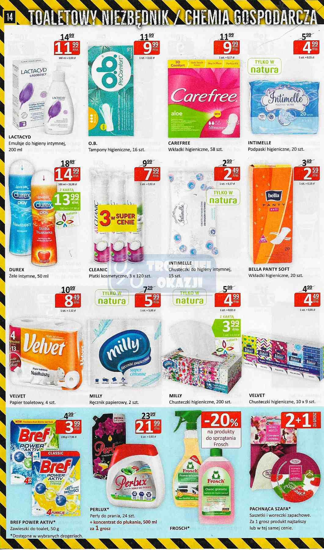 Gazetka promocyjna Drogerie Natura str. 14