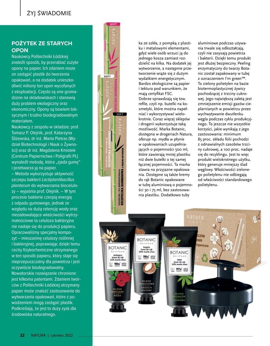 Gazetka promocyjna Drogerie Natura str. 32