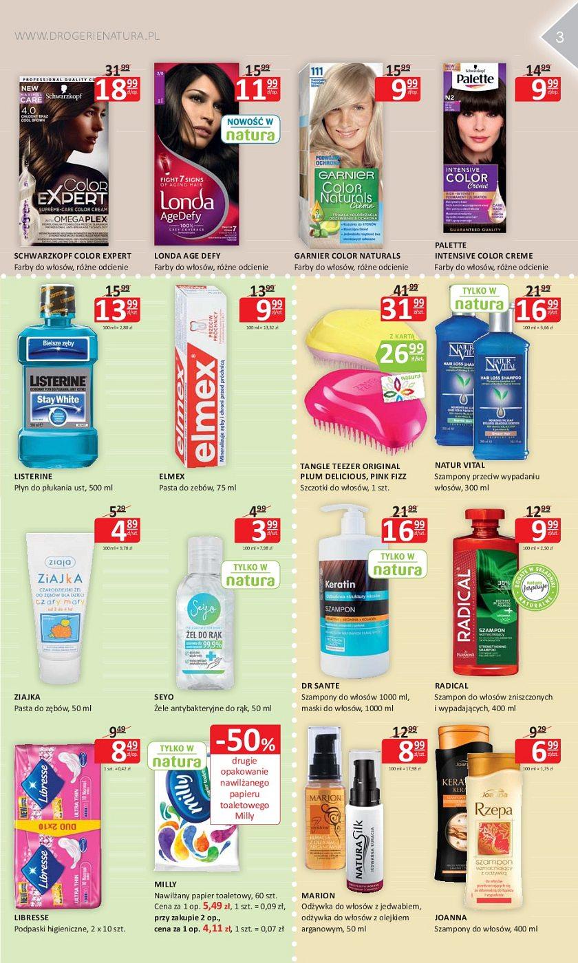 Gazetka promocyjna Drogerie Natura str. 3