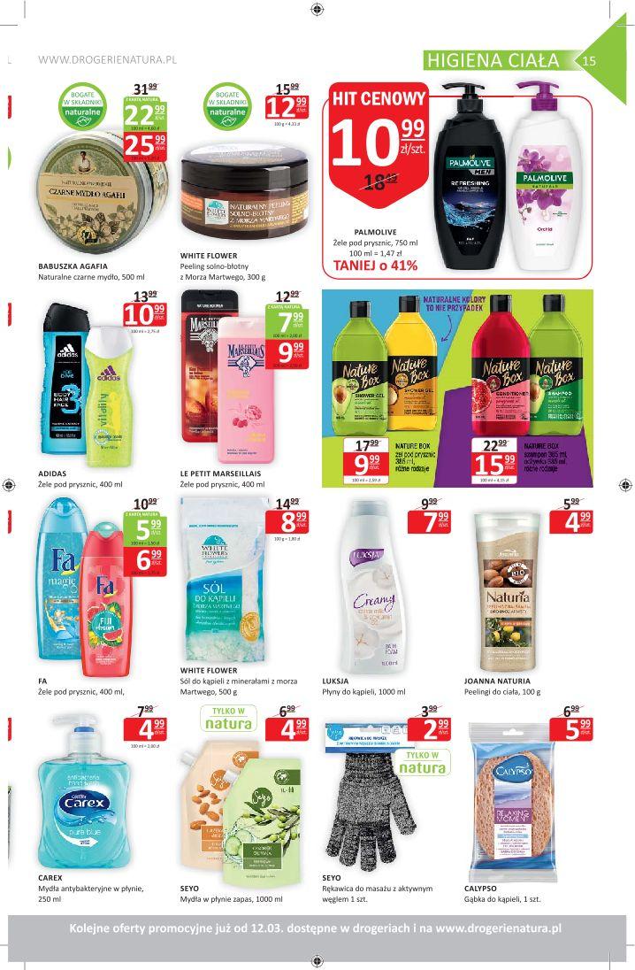 Gazetka promocyjna Drogerie Natura str. 15