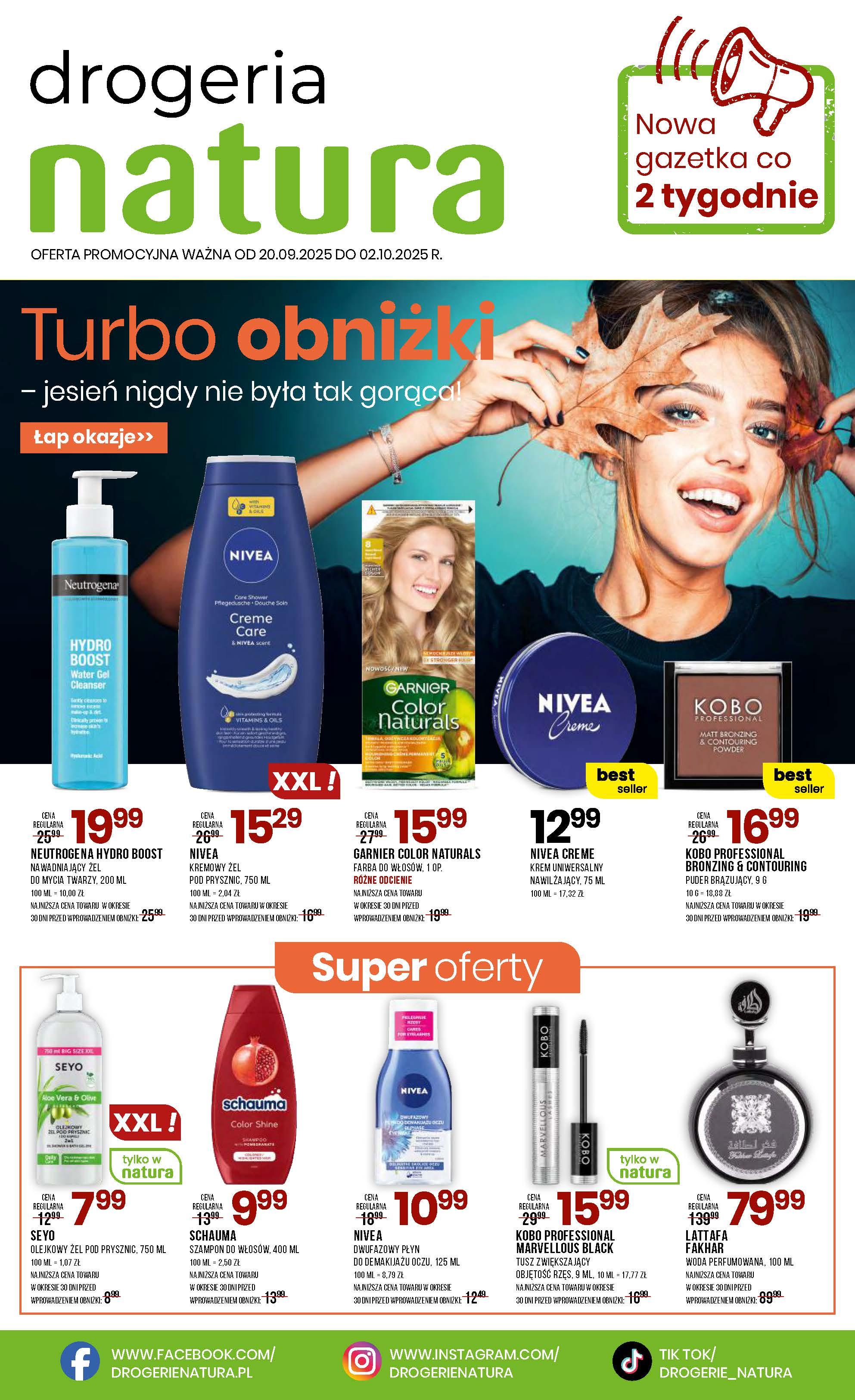 Gazetka promocyjna Drogerie Natura str. 1