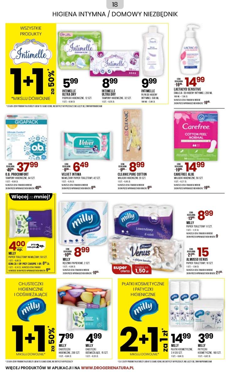 Gazetka promocyjna Drogerie Natura str. 18