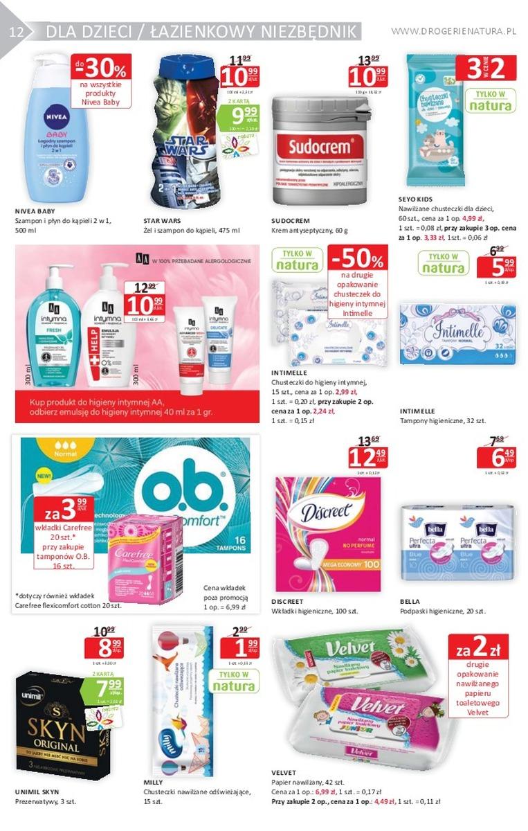 Gazetka promocyjna Drogerie Natura str. 12