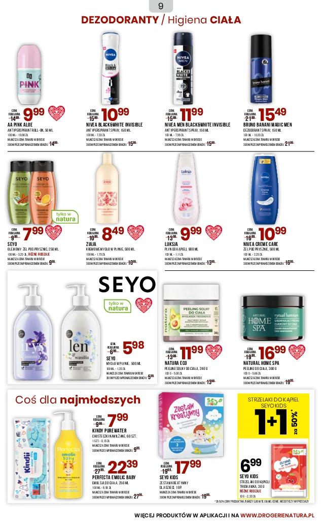 Gazetka promocyjna Drogerie Natura str. 9