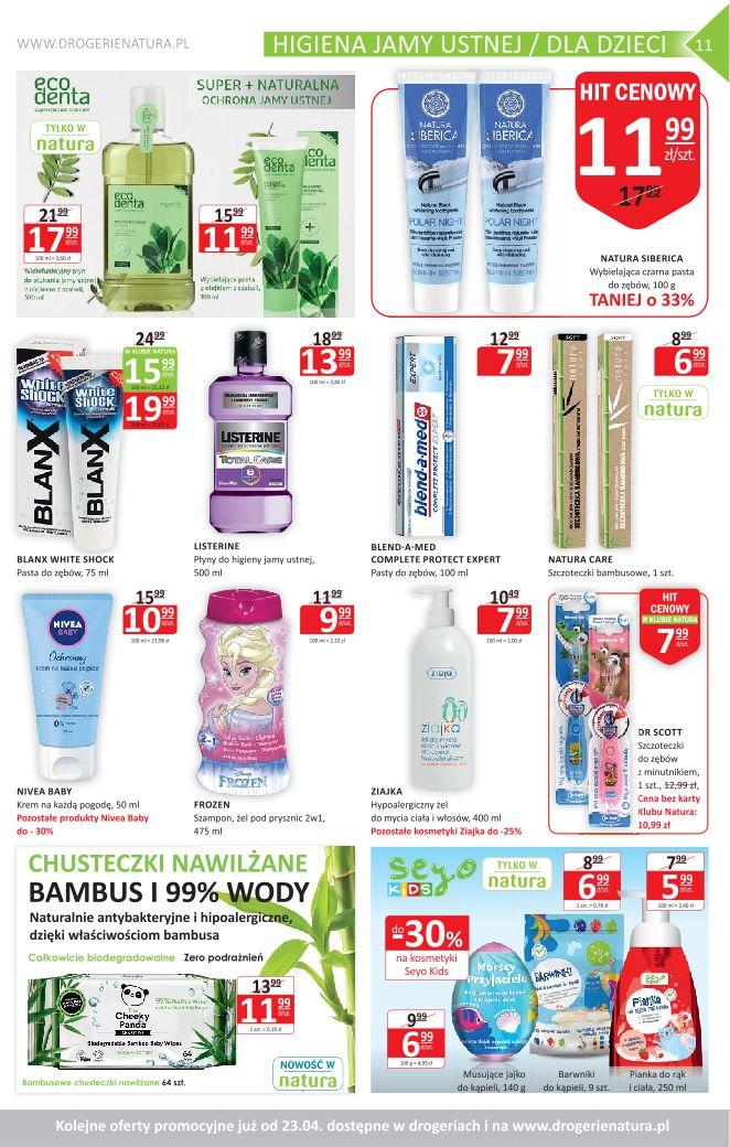 Gazetka promocyjna Drogerie Natura str. 11
