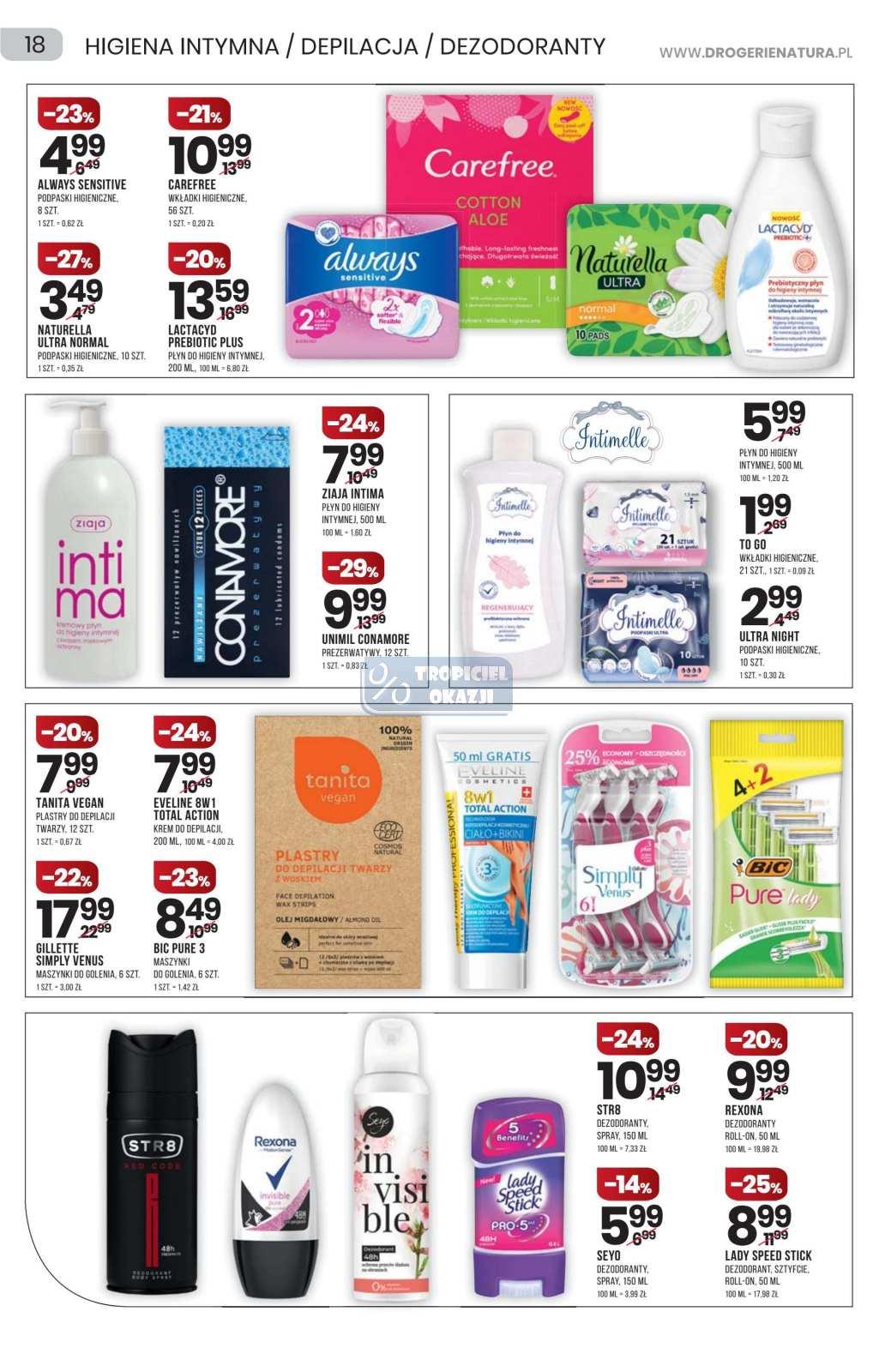 Gazetka promocyjna Drogerie Natura str. 18