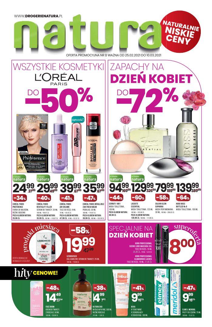 Gazetka promocyjna Drogerie Natura str. 1