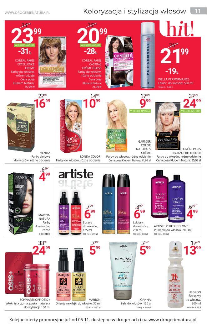 Gazetka promocyjna Drogerie Natura str. 11