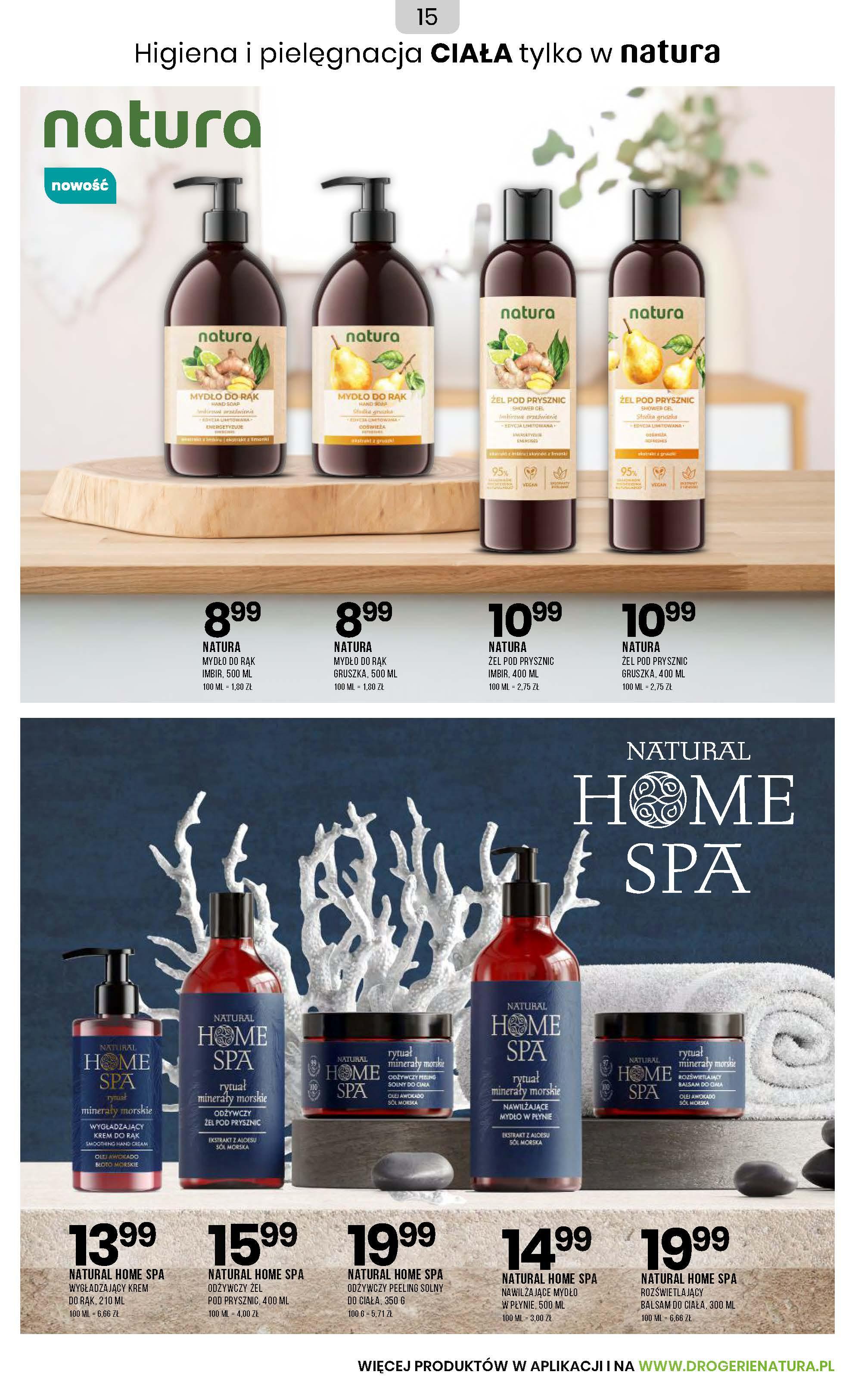 Gazetka promocyjna Drogerie Natura str. 15