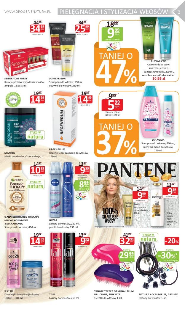 Gazetka promocyjna Drogerie Natura str. 3