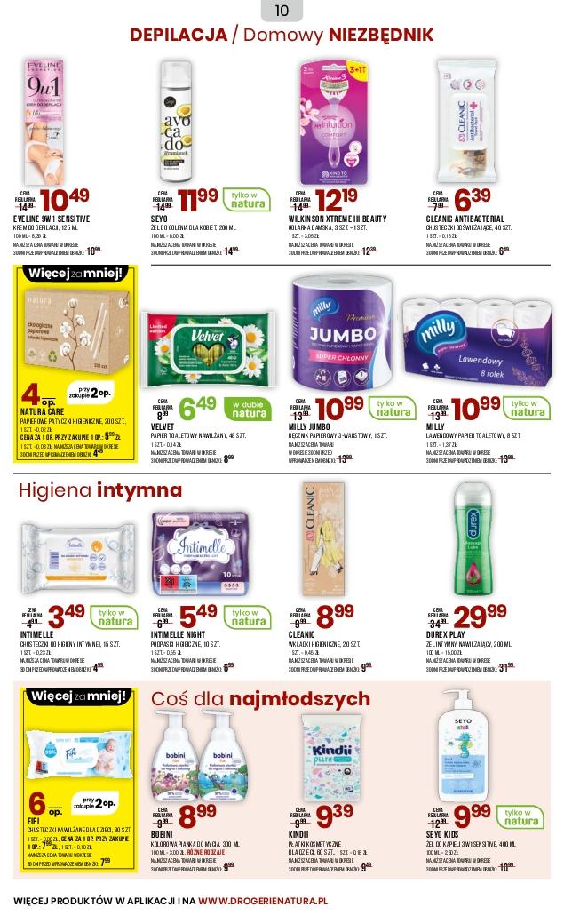 Gazetka promocyjna Drogerie Natura str. 10