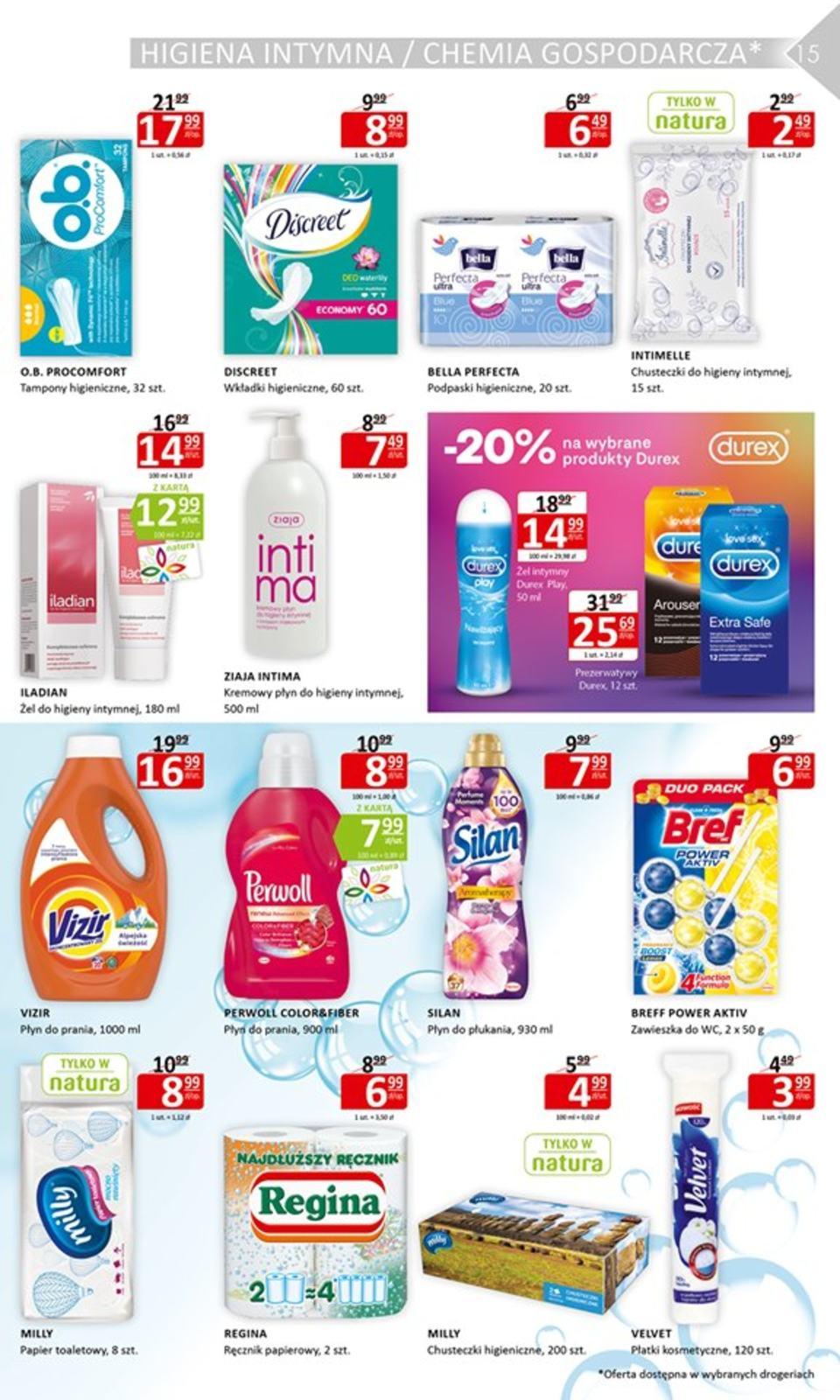 Gazetka promocyjna Drogerie Natura str. 15