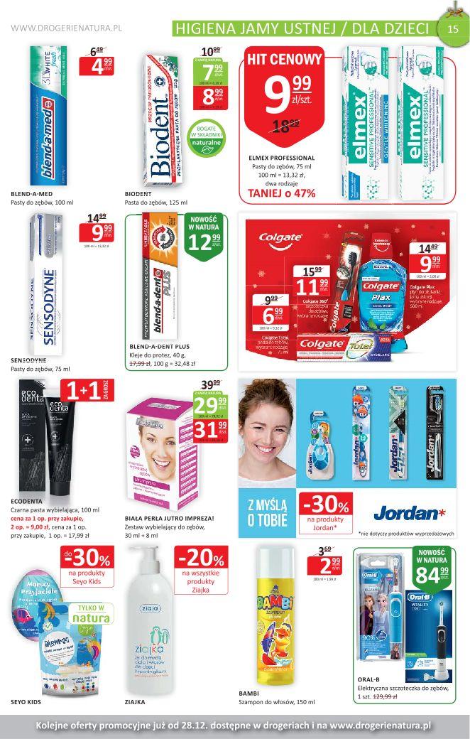 Gazetka promocyjna Drogerie Natura str. 15