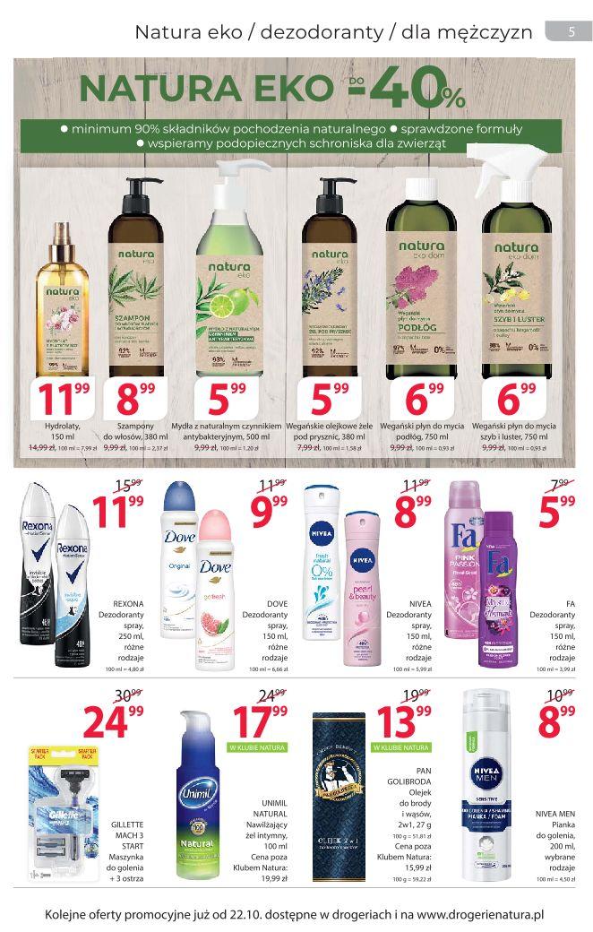 Gazetka promocyjna Drogerie Natura str. 5