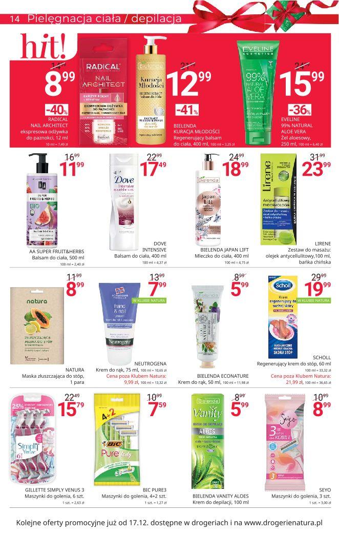 Gazetka promocyjna Drogerie Natura str. 14